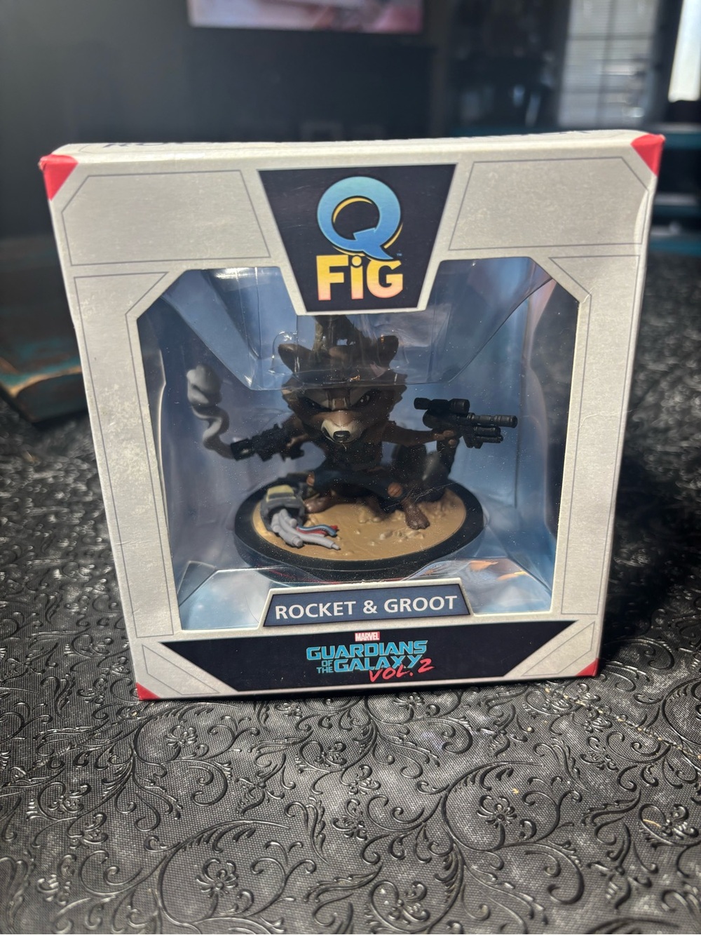 New Rocket & Groot Guardians of the Galaxy Vol. 2 Collectible (Brown)